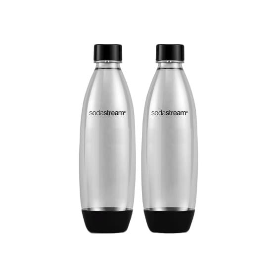 Pullot SodaStream Fuse Black (SodaStream-hiilihapotuslaitteille), 2 x 1 l -44%