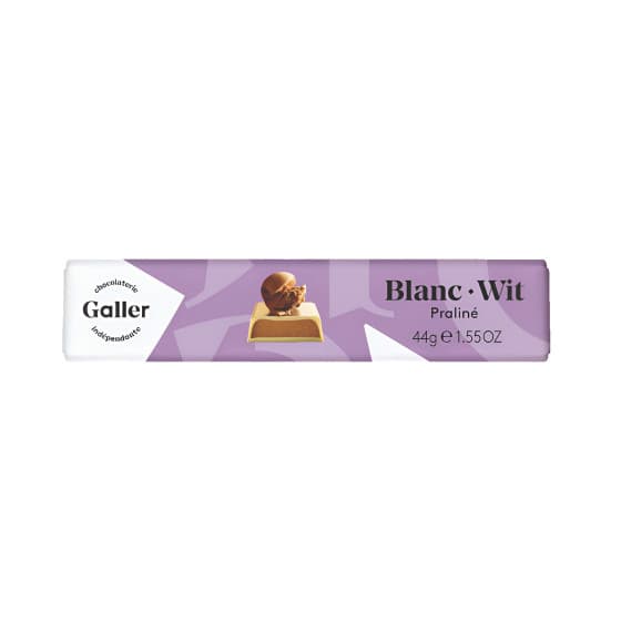 Suklaapatukka Galler White Praliné, 44 g