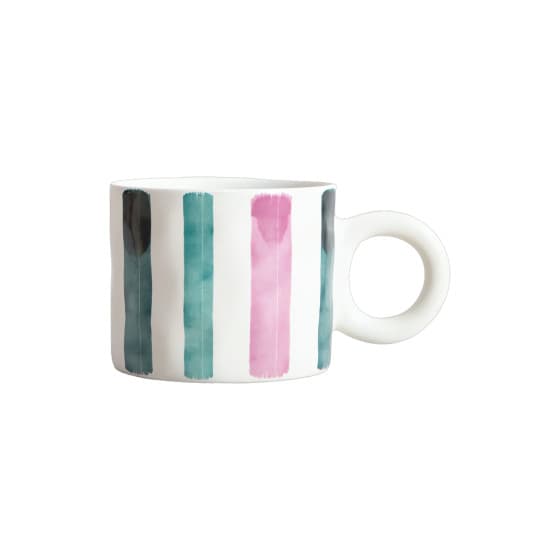 Homla TERNA Coloured Stripes muki, 350 ml