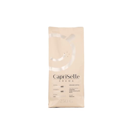 Jauhettu kahvi Caprisette Crema, 250 g