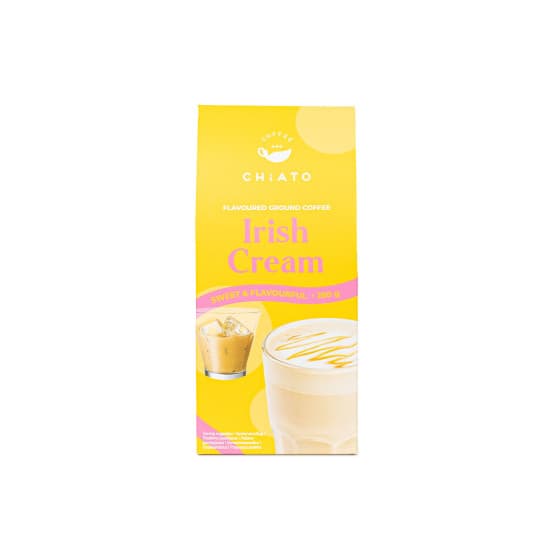 Irish creamin makuinen jauhettu kahvi CHiATO Irish Cream, 250 g -40%