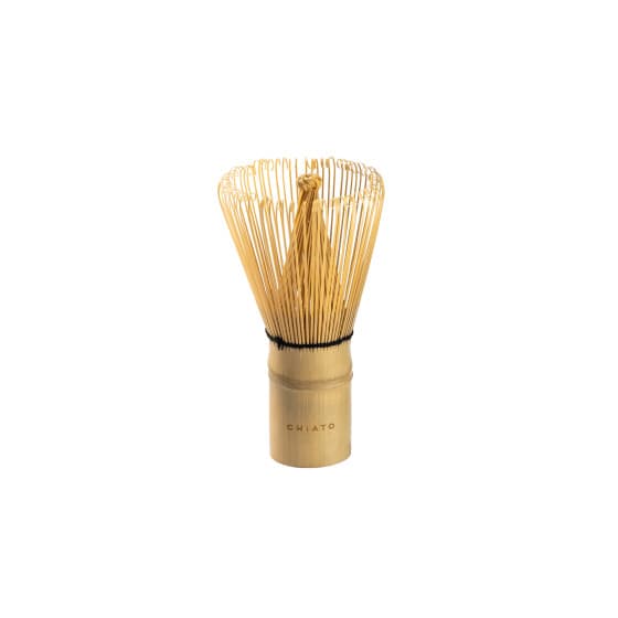 Bambusta valmistettu matchavispilä CHiATO Chasen Natural Bamboo – luonnollinen bambu