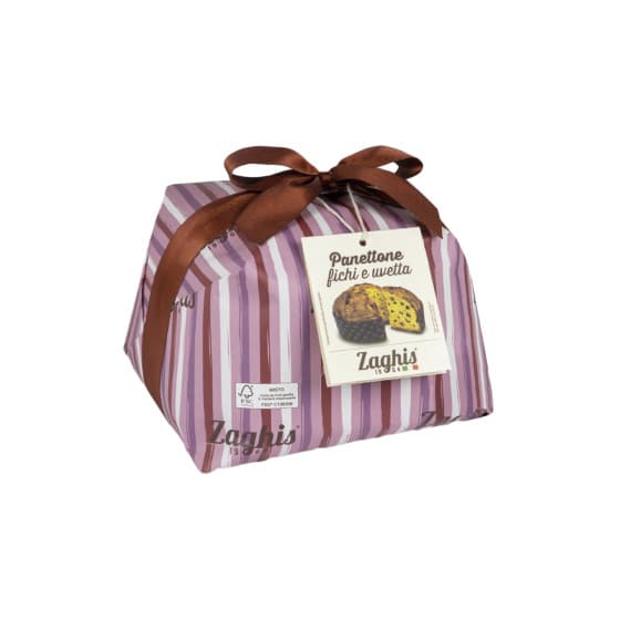 Panettone viikunoilla ja rusinoilla Zaghis Fichi e Uvetta, 750 g