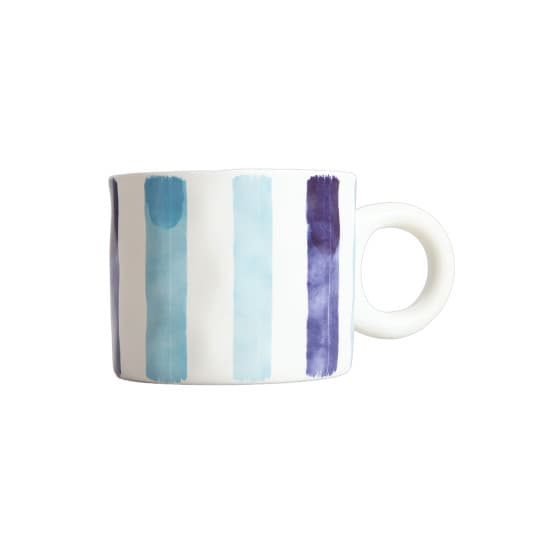 Homla TERNA Blue Stripes muki, 350 ml