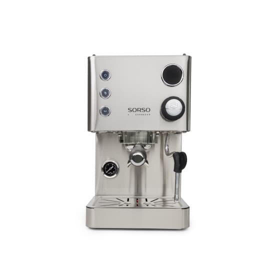 SORSO Espresso kahvikone – ruostumaton teräs, käytetty-kunnostettu -56%