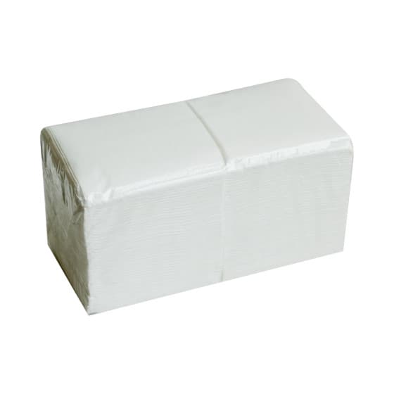 Paperilautasliinat 24x24, 400 kpl. – valkoinen -53%