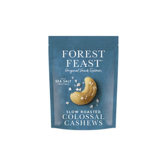 Forest Feast hitaasti paahdetut jättikokoiset cashewpähkinät, 120 g -53%