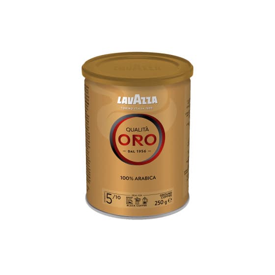 Jauhettu kahvi Lavazza Qualita Oro, 250 g (tölkissä) -46%