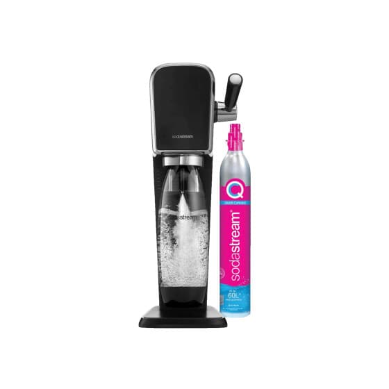 SodaStream ART hiilihapotuslaite Co2-patruunalla – musta