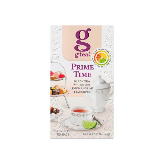 Musta tee g’tea! Prime Time, 25 kpl. -50%