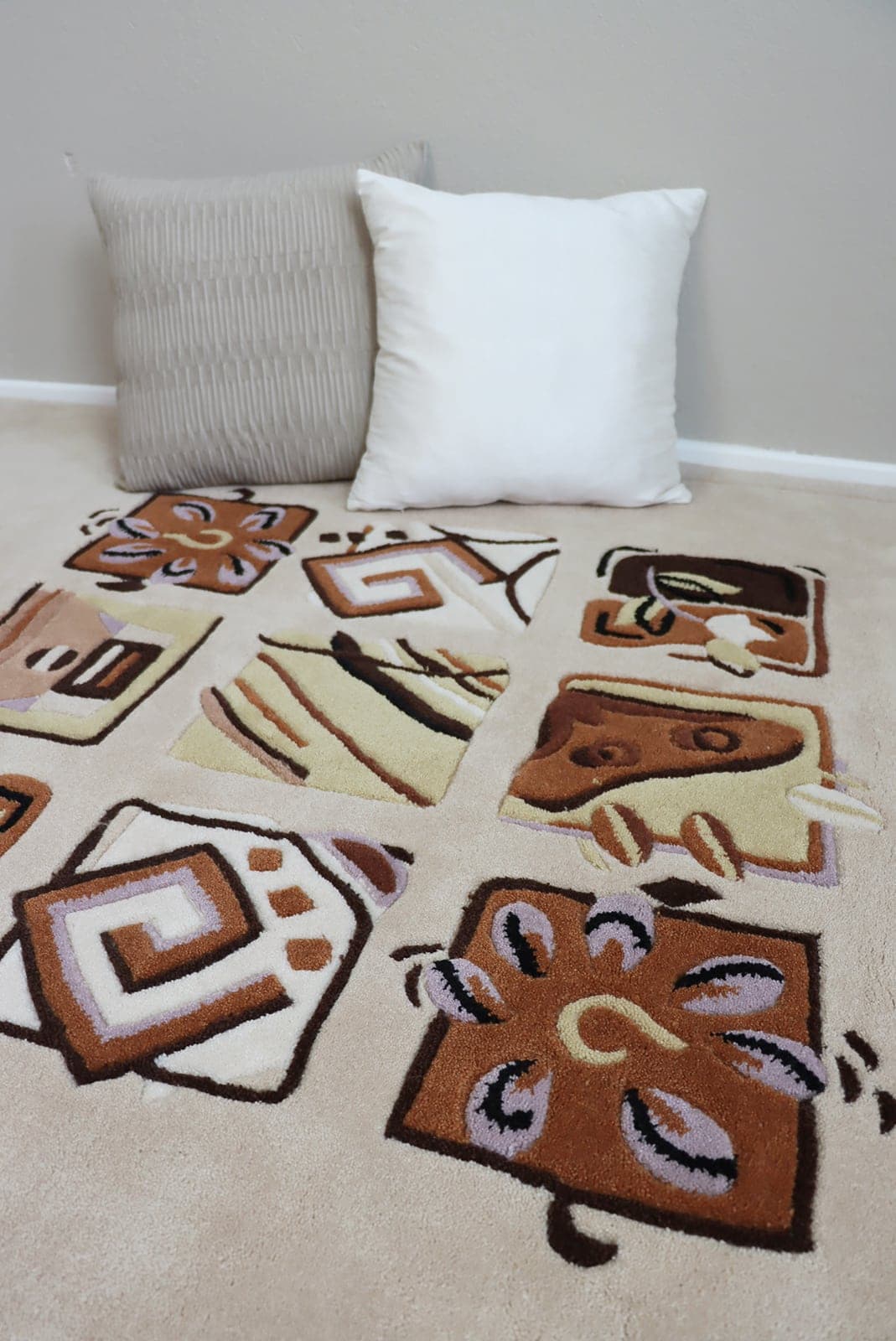 Valencia beige tuftattu matto 130x190cm -64%