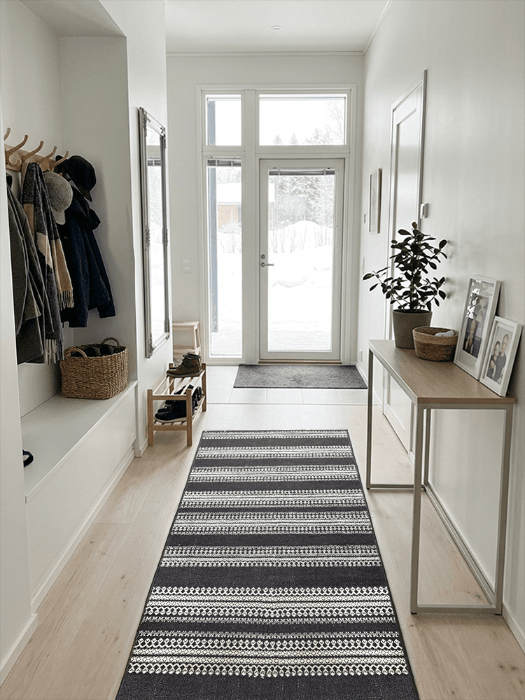 Hestia harmaa käytävämatto 80 cm -50%