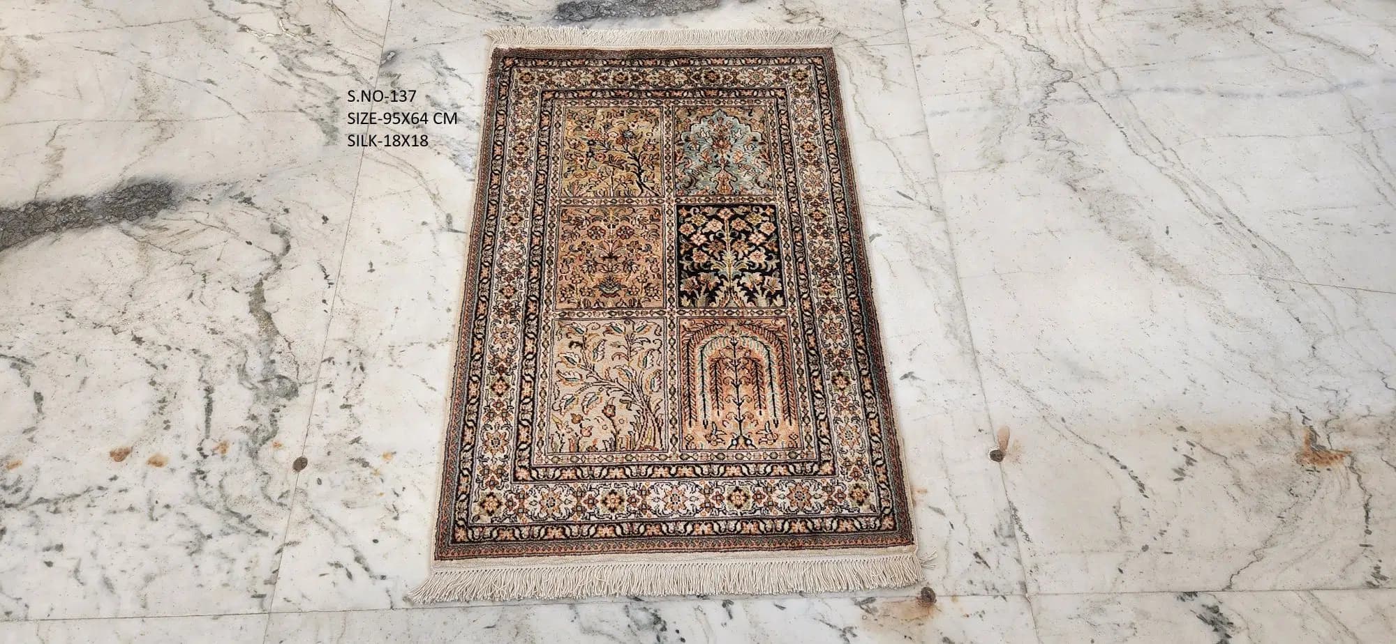 Kashmir silkki 64x95cm