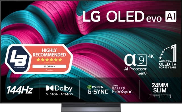 LG 65" C5 4K OLED evo TV (2025) -38%