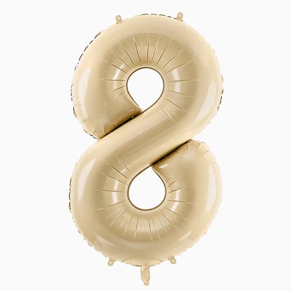 Foliopallo nro 8 72cm beige