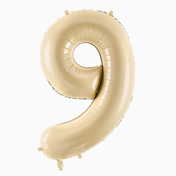 Foliopallo nro 9 72cm beige