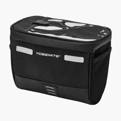 Pyörälaukku, ohjaustanko