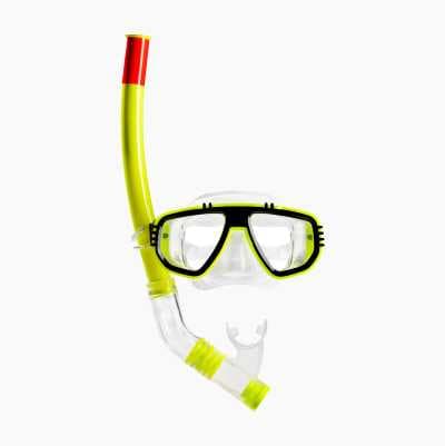 Naamari- ja snorkkelisetti, yksi koko