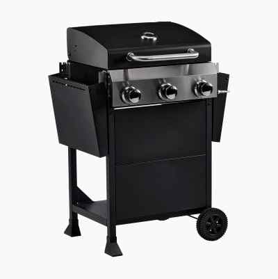 Kaasugrilli, 3 poltinta, 10,5 kW