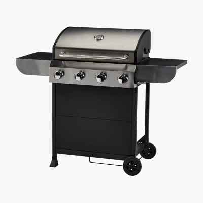 Kaasugrilli, 4 poltinta, 14 kW