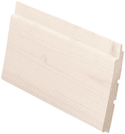 Sisustuspaneeli 14x120x2370mm STP PP kuusi valkolakattu 6kpl 1,56m²