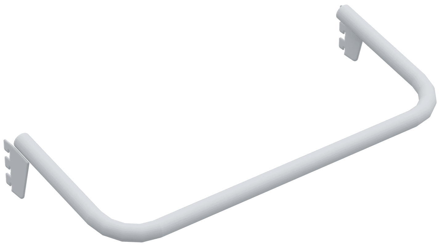 Vaatetanko Sovella valkoinen 010642 90cm