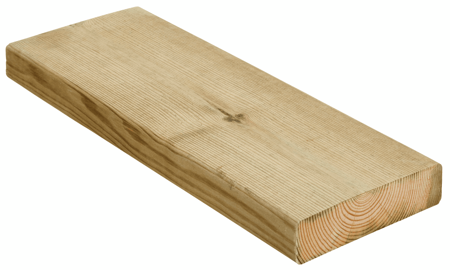 Terassilauta PROF kestopuu vihreä sileä 28x120x5100 NTR/AB -4%