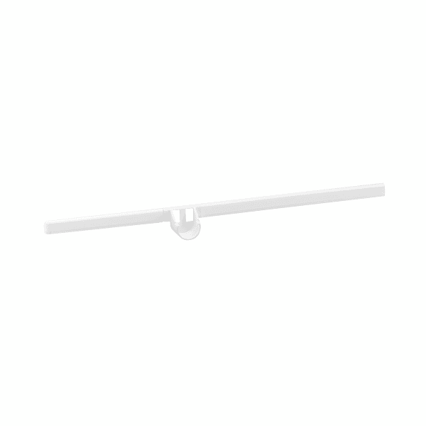 Kannatinsuoja ja vaatetangon pidin Elfa oikea 420mm valkoinen 480710 -25%