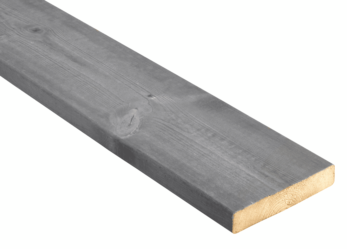 Terassilauta Cello kestopuu harmaa sileä 28x145x4800 NTR/AB -15%
