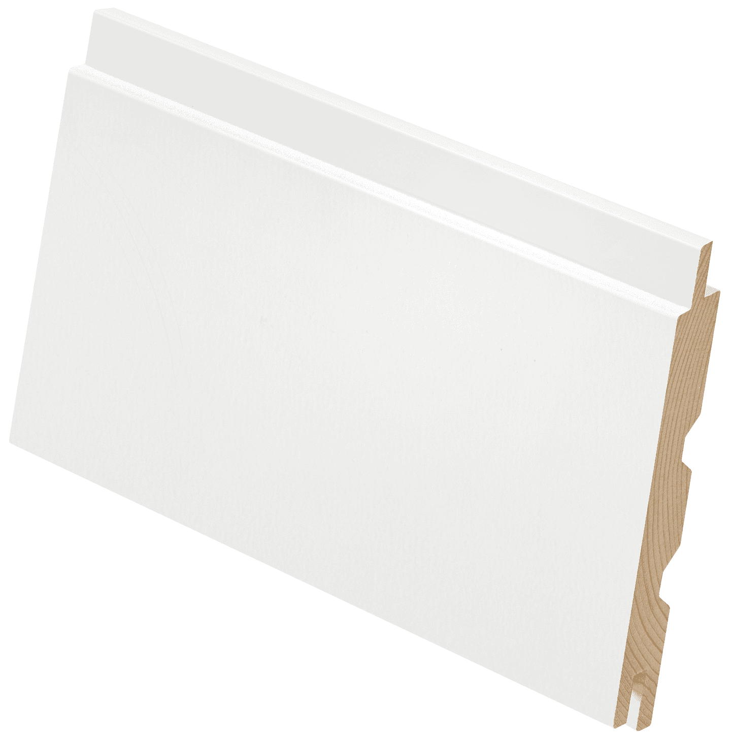 Sisustuspaneeli Cello 12x120x2370 STS 4 mänty valkoinen päätypontattu 1,26m² -23%