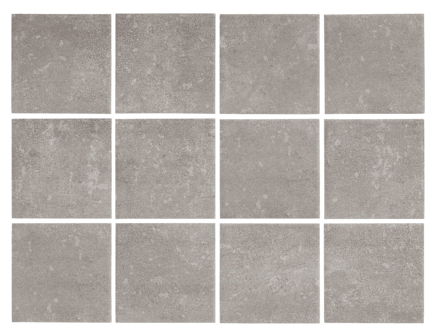 Lattialaatta Cello Kaya Rustic 9,7x9,7 harmaa 1,44m²
