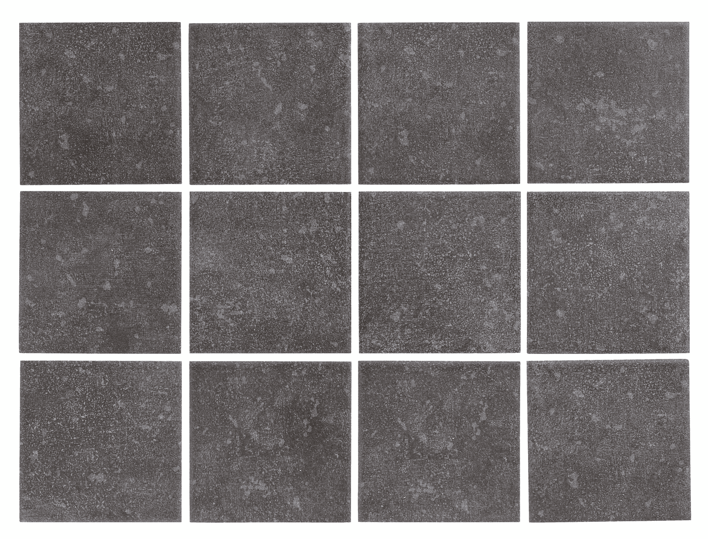 Lattialaatta Cello Kaya Rustic 9,7x9,7 antrasiitti 1,44m²