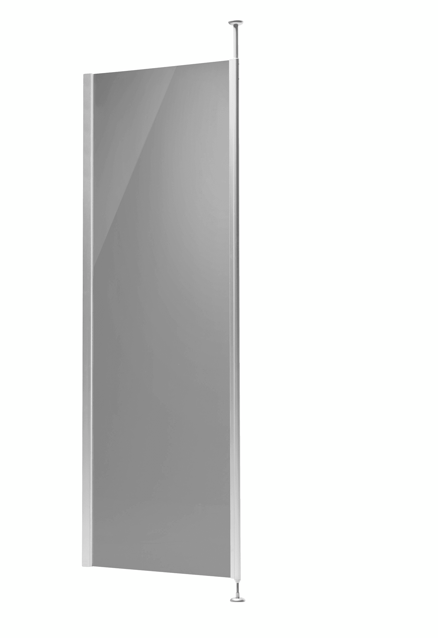 Suihkuseinä Tammiholma kiinteä POLE80GR 80x190cm savulasi