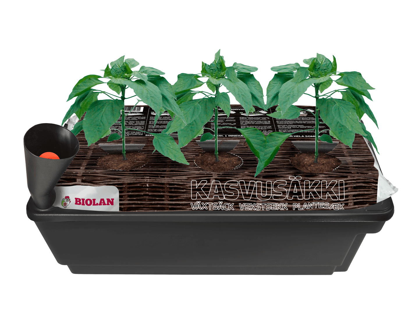 Kasteluallas ja kasvusäkki 60l Biolan -17%