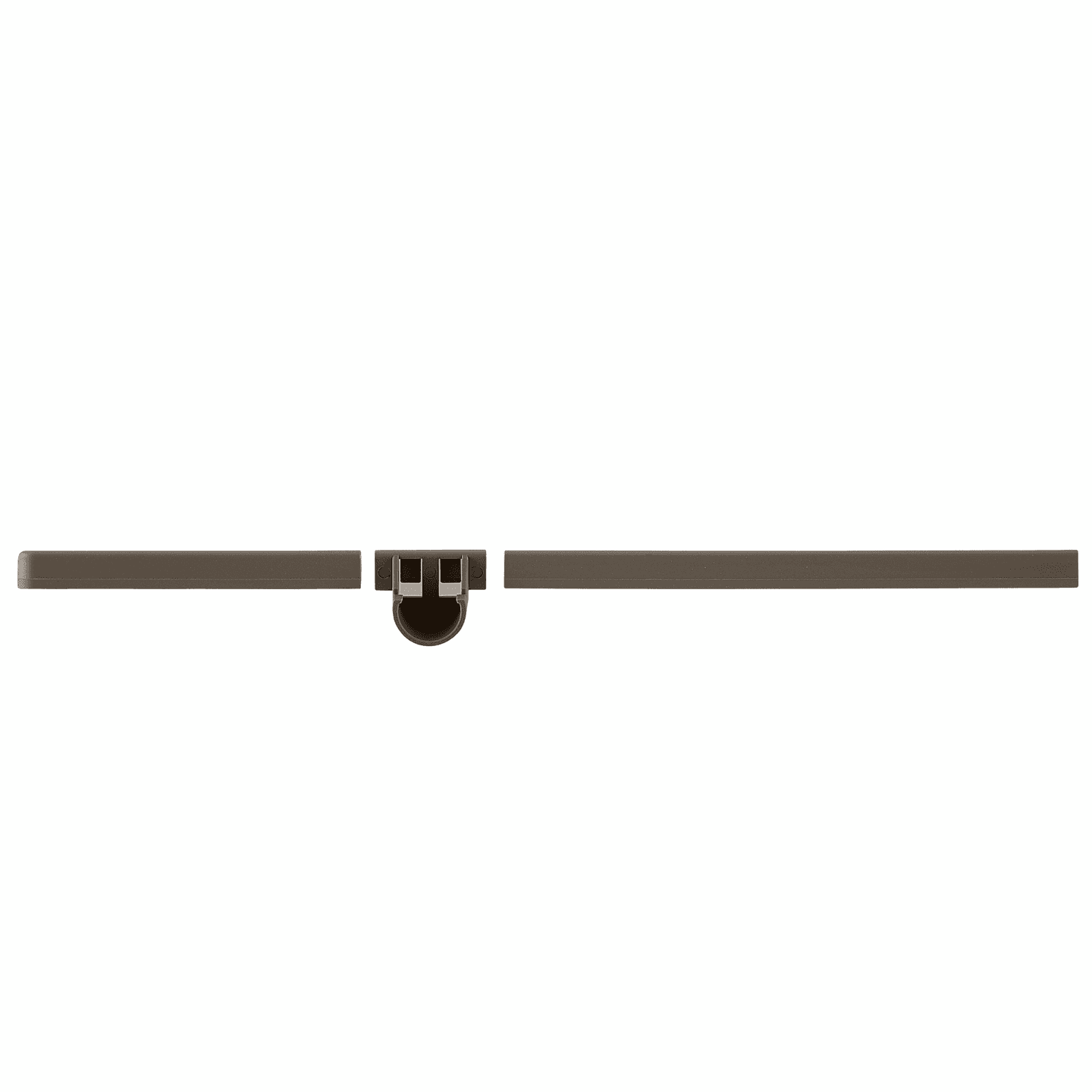 Kannatinsuoja ja vaatetangon pidin Elfa oikea 420mm graphite 480725 -25%