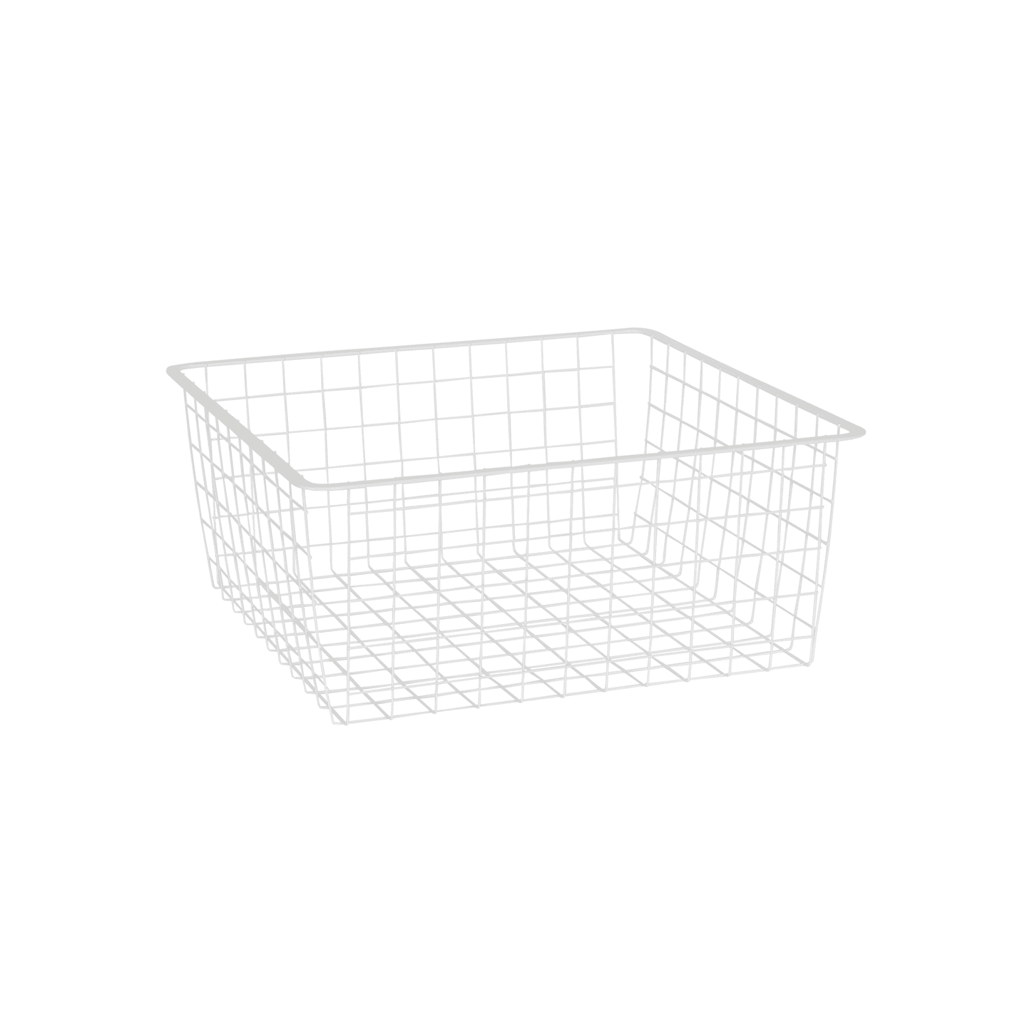 Lankakori Elfa ulosvedettävään korinkehykseen 427x427x185mm valkoinen 144215