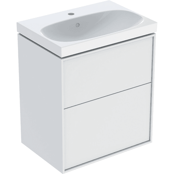 Allaskaappipaketti IDO Sense Art 60cm laatikoilla compact valkoinen
