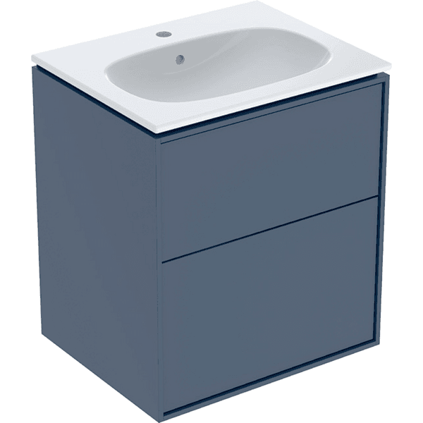 Allaskaappipaketti IDO Sense Art 60cm slim design laatikoilla yönsininen