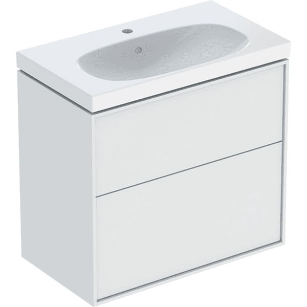 Allaskaappipaketti IDO Sense Art 75cm laatikoilla compact valkoinen