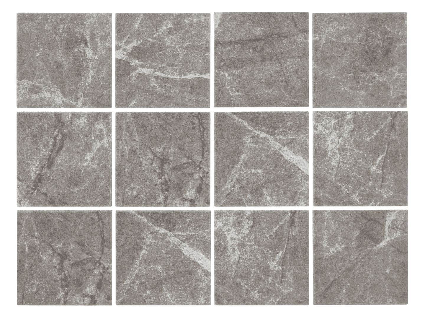 Lattialaatta Cello Taiga 9,7x9,7 antrasiitti 1,44m²