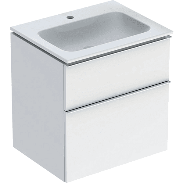 Allaskaappipaketti Geberit iCon L60 K63 S48cm KeraTect valkoinen