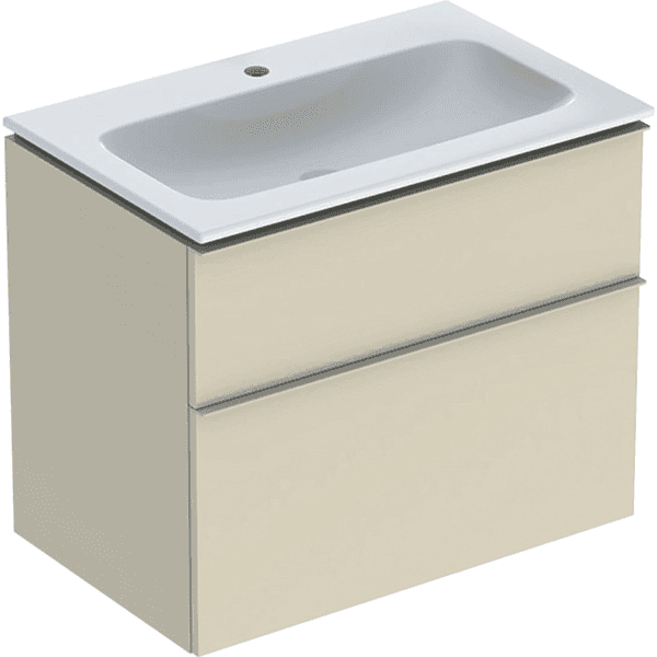 Allaskaappipaketti Geberit iCon L75 K63 S48cm hiekanharmaa