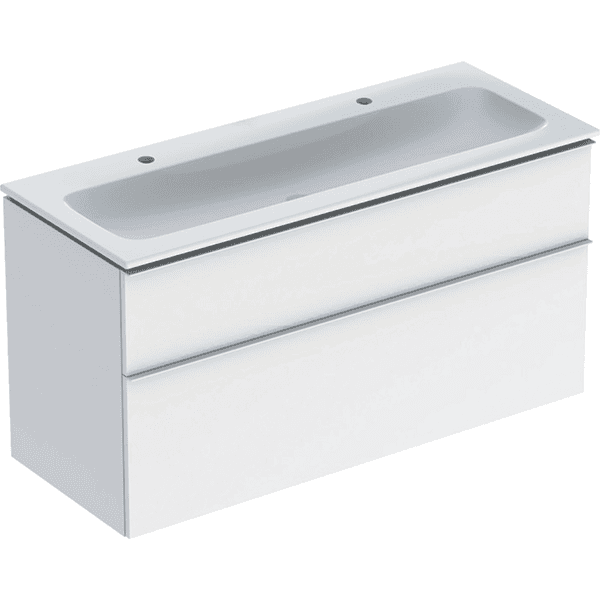 Allaskaappipaketti Geberit iCon L120 K63 S48cm KeraTect valkoinen
