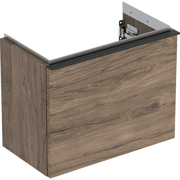 Allaskaappi Geberit iCon L52 K41,5 S30,7cm hikkoripuu