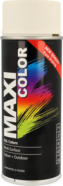 Spraymaali MaxiColor valkoinen matta 400ml -50%