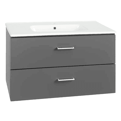 Allaskaappi Tammiholma Viilu ltk antrasiitti 80x39x50cm pyökki/poppelivaneria
