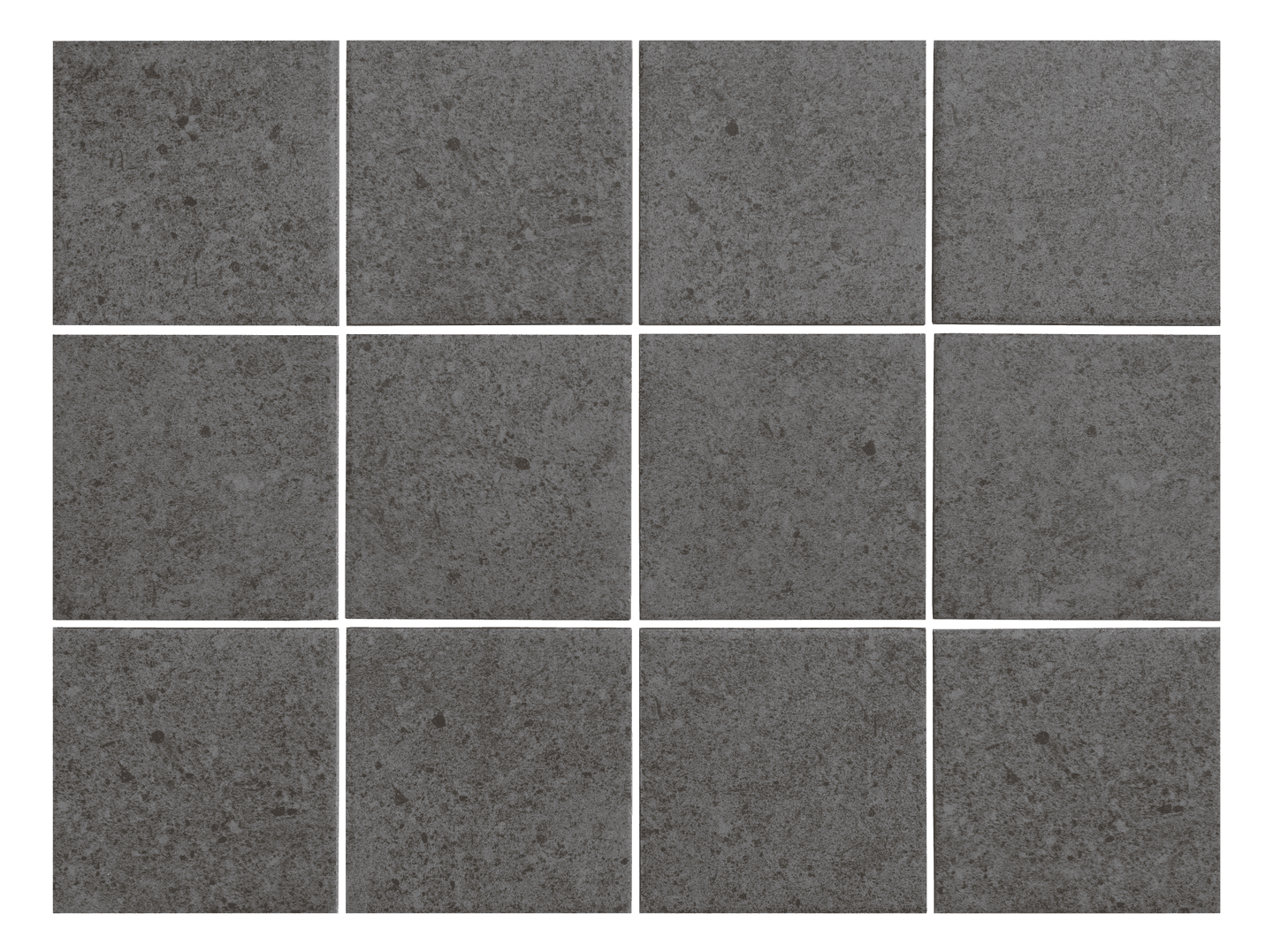 Lattialaatta Cello Uma 9,7x9,7 antrasiitti R10B 1,44m²
