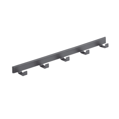 Koukkulista Elfa kannattimeen 5 koukkua mattegrey 417651