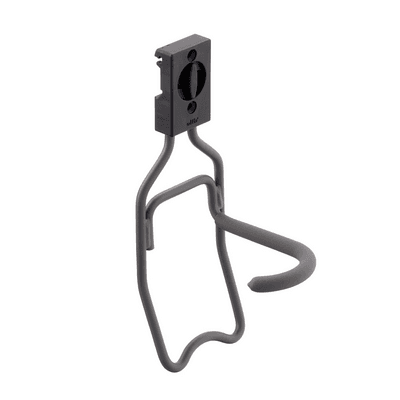 Pysty polkupyöräkoukku Elfa Garage+ mattegrey 4700091
