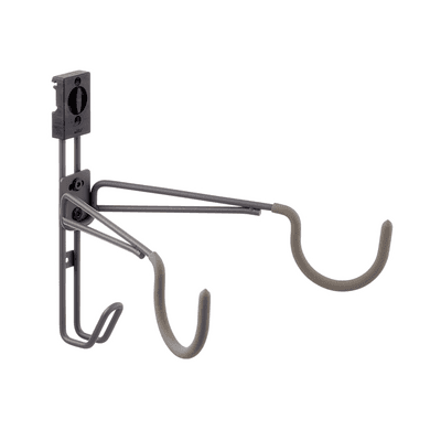Polkupyöräkoukku vaaka Elfa Garage+ mattegrey 4700086
